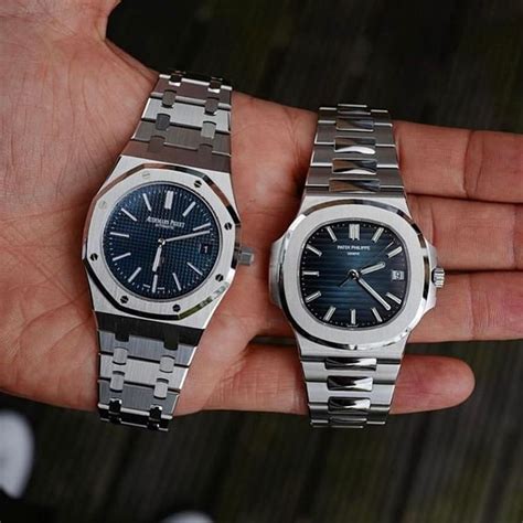 audemars piguet royal oak vs patek philippe nautilus|patek philippe nautilus review.